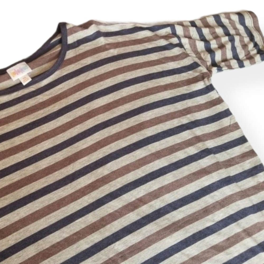 Lularoe striped Irma tunic